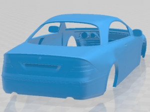 Mercedes Benz CL Class W215 2006 Printable Body Car 3D Print Model