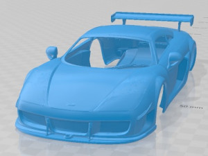 Noble M 600 Printable Body Car 3D Print Model