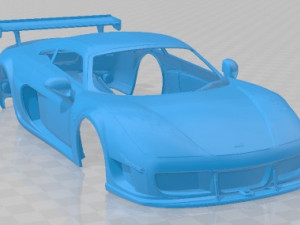 Noble M 600 Printable Body Car 3D Print Model