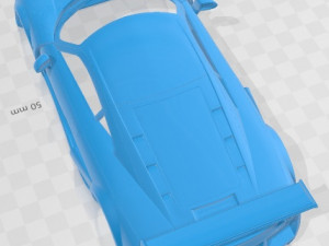 Noble M 600 Printable Body Car 3D Print Model