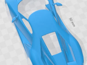 GT 2017 Printable Body Car 3D प्रिंट मॉडल