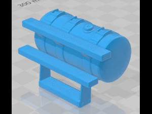 Western Star 4900 SB Day Cab 2008 Printable Truck 3D Print Model