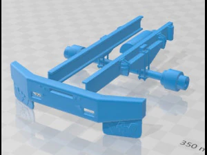 Western Star 4900 SB Day Cab 2008 Printable Truck 3D Print Model