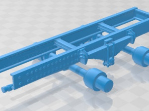 Western Star 4900 SB Day Cab 2008 Printable Truck 3D 프린트 모델
