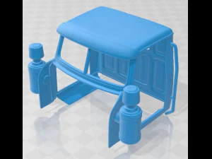 Western Star 4900 SB Day Cab 2008 Printable Truck 3D Print Model