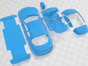 Mazda RX-8 2008 Printable Car Modello di stampa 3D