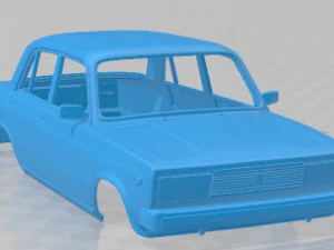 VAZ Lada 2105 1997 Printable Body Car 3D Print Model