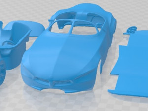 GINA 2008 Printable Car 3D Print Model