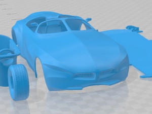 GINA 2008 Printable Car Modelo de impresión 3D