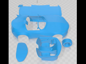 GINA 2008 Printable Car Modelo de impresión 3D