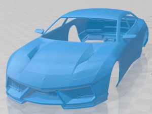 Estoque 2008 Printable Body Car Modèles 3D en vedette
