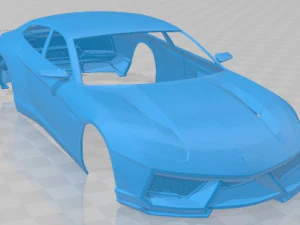 Estoque 2008 Printable Body Car 3D Print Model