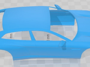 Estoque 2008 Printable Body Car 3D Print Model