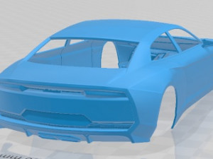 Estoque 2008 Printable Body Car 3D Print Model