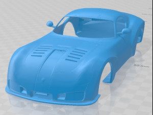 Devon GTX 2010 Printable Body Car 3D Baskı Modeli