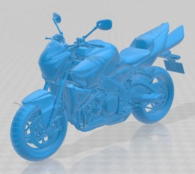 Suzuki King B 2008 Printable Motorbike 3D Print Model .c4d .max .obj .3ds .fbx .stl .blend 