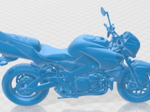 Suzuki King B 2008 Printable Motorbike Model Cetak 3D