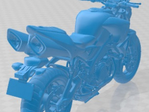 Suzuki King B 2008 Printable Motorbike Model Cetak 3D