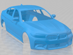 M5 F90 2021 Printable Body Car 3D Print Model