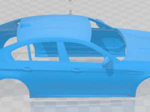 M5 F90 2021 Printable Body Car 3D Print Model