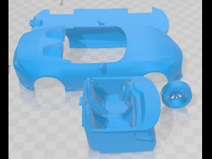 Mazda MX-5 Spyder 2015 Printable Car Modello di stampa 3D
