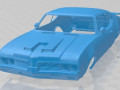 Oldsmobile Hurst Olds 442 1969 Printable Body Car 3D प्रिंट मॉडल