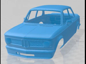 2002 Turbo 1973 Printable Body Car 3D Print Model