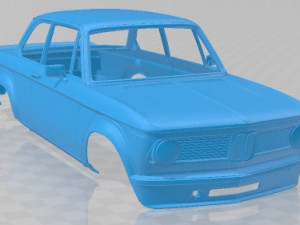 2002 Turbo 1973 Printable Body Car Modèles 3D en vedette