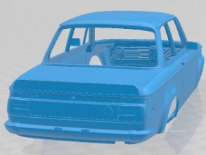 2002 Turbo 1973 Printable Body Car Modèles 3D en vedette