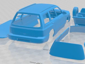 Subaru Forester S-Turbo 2000 Printable Car 3D Print Model