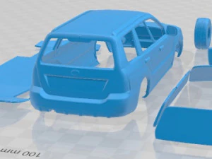 Subaru Forester 2006 Printable Car 3D Print Model
