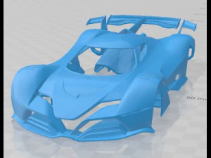 Alfa Romeo 8C R Tazio 2020 印刷可能なボディカー 3Dプリントモデル
