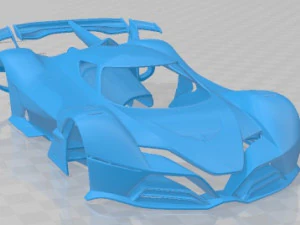 Alfa Romeo 8C R Tazio 2020 Printable Body Car 3D Print Model