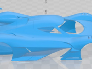 Alfa Romeo 8C R Tazio 2020 Printable Body Car 3D 프린트 모델