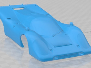 Porsche 917 K 1969 Printable Body Car 3D Baskı Modeli