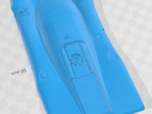Porsche 917 K 1969 Printable Body Car 3D Baskı Modeli