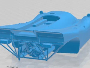Porsche 917 K 1969 Printable Body Car 3D Print Model