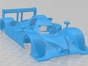Peugeot 908 HDi FAP 2009 Printable Body Car 3D Print Model