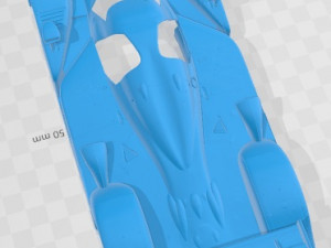 Peugeot 908 HDi FAP 2009 Printable Body Car 3D-Druckmodell