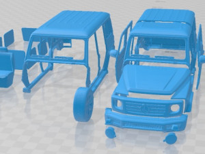 Mercedes Benz G Class W463 2019 Printable Car 3D Print Model