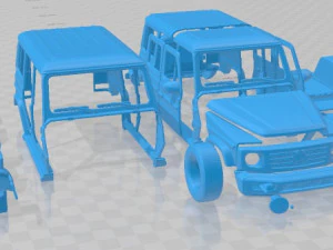 Mercedes Benz G Class W463 2019 Printable Car 3D Print Model
