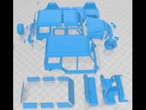 Mercedes Benz G Class W463 2019 Printable Car 3D Print Model