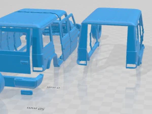 Mercedes Benz G Class W463 2019 Printable Car 3D Print Model