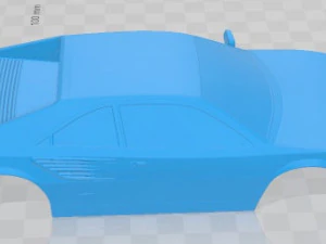 Ferrari Mondial 8 1980 Printable Body Car 3D Print Model