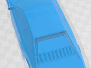 Ferrari Mondial 8 1980 Printable Body Car 3Dプリントモデル