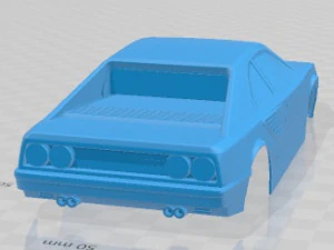 Ferrari Mondial 8 1980 Printable Body Car 3D Print Model
