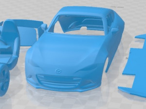 Mazda MX-5 RF 2016 Printable Car 3D प्रिंट मॉडल