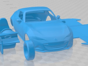 Mazda MX-5 RF 2016 Printable Car 3D Принт Модель