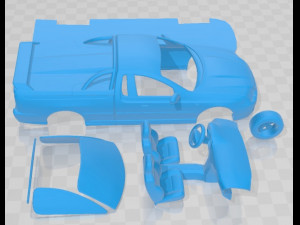 Falcon Ute XR8 2006 printable Car 3D 打印模型