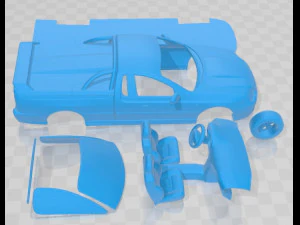 Falcon Ute XR8 2006 printable Car 3D Print Model